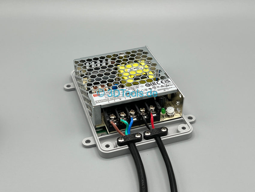 Gehäuse für Schaltnetzteil Mean Well Serie RS-50