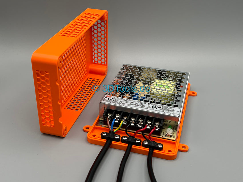 Gehäuse für Schaltnetzteil Mean Well LRS Serie - 3DTools