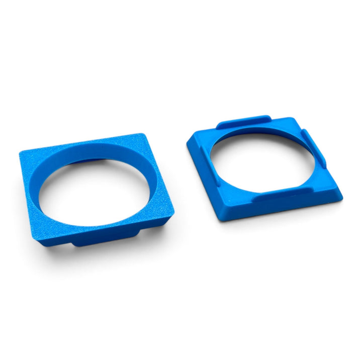 3DTools 60-mm-Lüfter-Adapter aus blauem PETG für GeeekPi Low Profile Plus CPU-Kühler