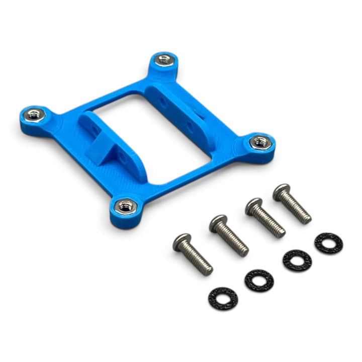 3DTools Sockeladapter in Blau für Argon THRML 60-mm Radiator auf Bitaxe Minern inklusive Montagematerial