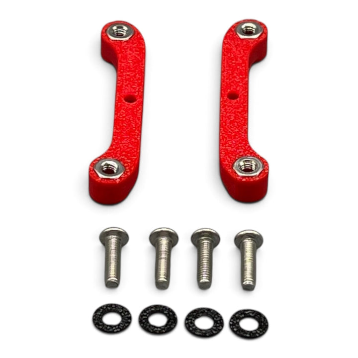 3DTools Sockeladapter in Rot für GeeekPi Low Profile Plus Kühler auf Bitaxe Minern inklusive Montagematerial