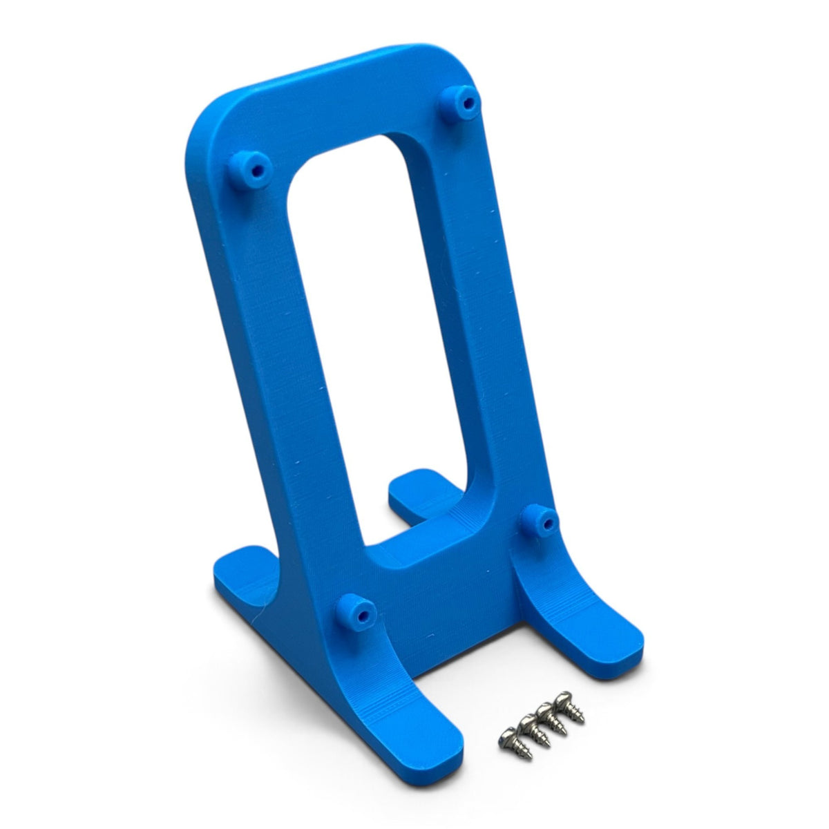 3DTools Bitaxe Ständer in Blau aus PETG für Ultra, Supra und Gamma Miner inklusive Montageschrauben