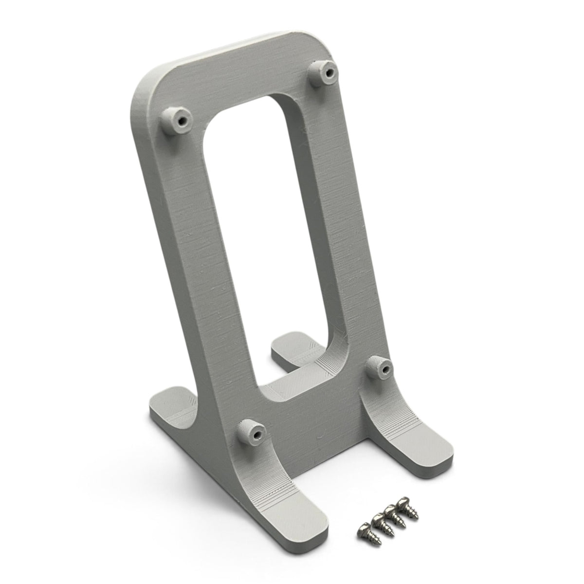 3DTools Bitaxe Ständer aus grauem PETG für Ultra, Supra und Gamma Miner inklusive Montageschrauben