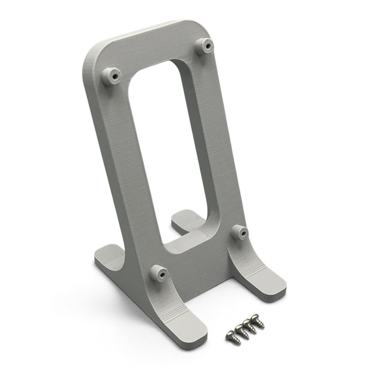 3DTools Bitaxe Ständer aus grauem PETG für Ultra, Supra und Gamma Miner inklusive Montageschrauben