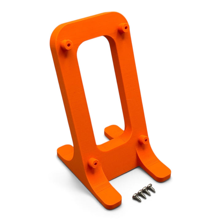 3DTools Bitaxe Ständer in Orange aus PETG für Ultra, Supra und Gamma Miner inklusive Montageschrauben