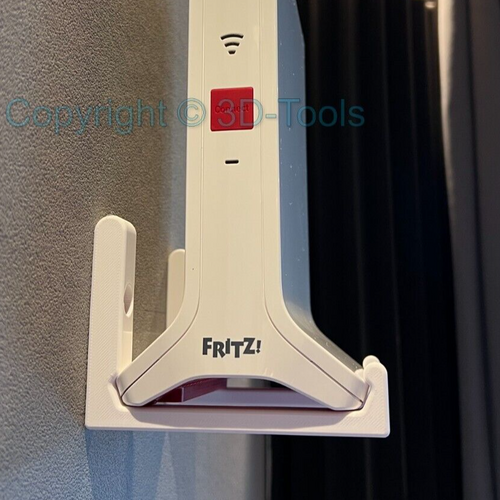 Wandhalterung Fritz Repeater 3000 AX Wandhalter AVM Fritzbox Wandhaken Halter