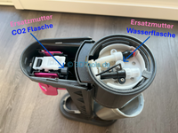 Sodastream Duo Reparatursatz 2 x Ersatzmutter + CO2 Dichtung Soda Stream Reparatur - 3DTools