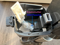 Sodastream Reparaturset 2 x Ersatzmutter + CO2 Dichtung Soda Stream Reparatur - 3DTools