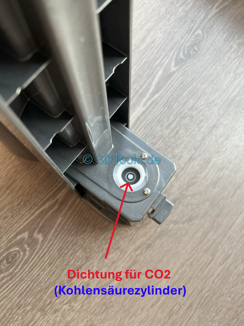 Sodastream Reparaturset 2 x Ersatzmutter + CO2 Dichtung Soda Stream Reparatur - 3DTools