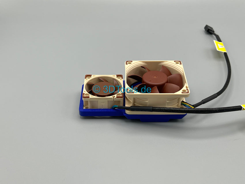 GeeekPi Low Profile TWIN FAN Adapter für Noctua - 3DTools