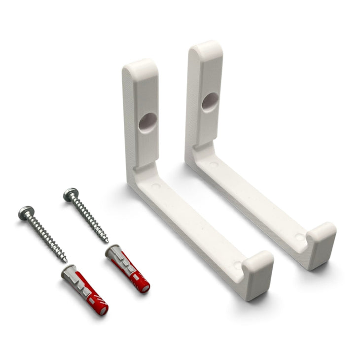 3DTools Wandhalterung Set in Weiß für AVM FRITZ!Repeater 3000 AX inklusive Fischer DuoPower Dübel und Schrauben