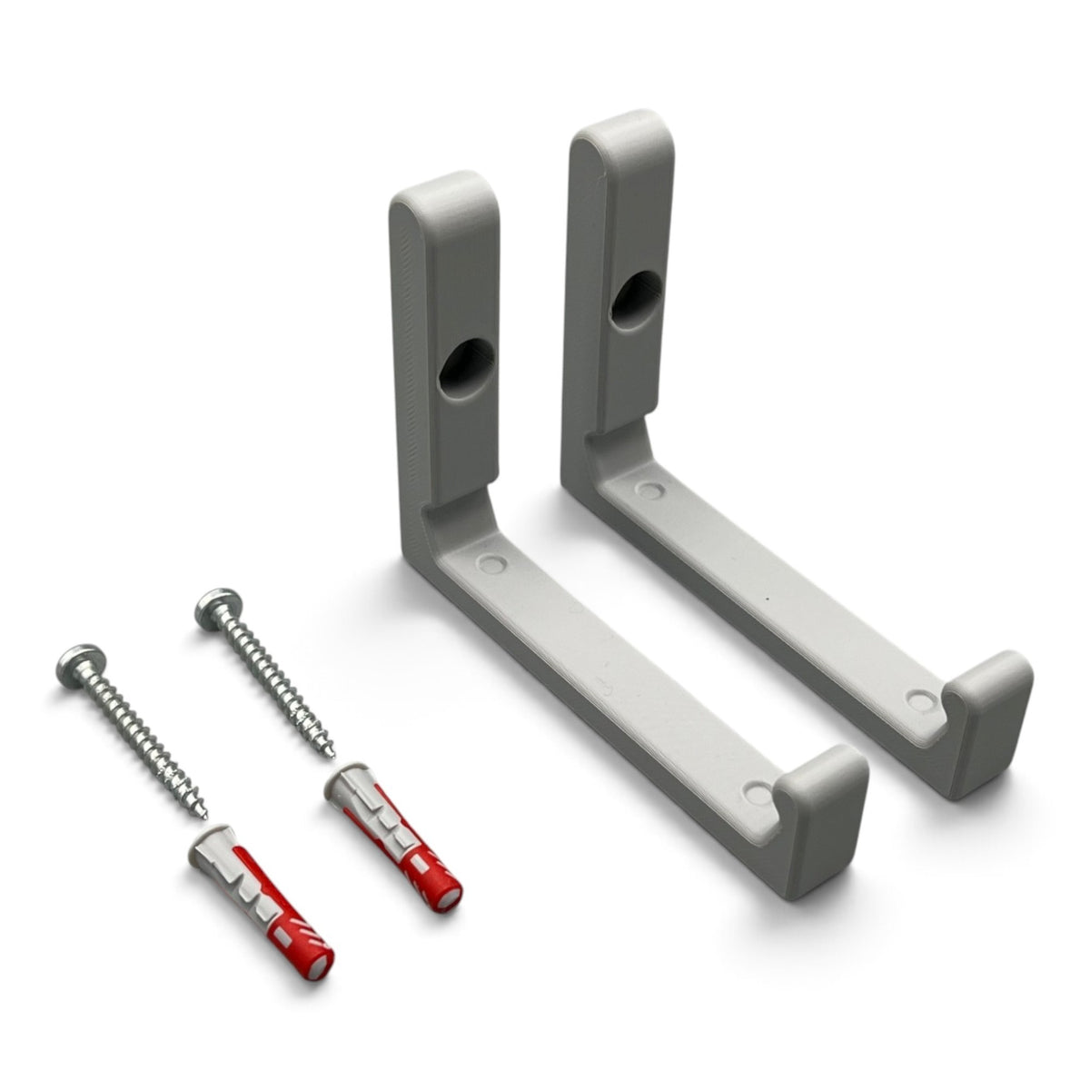 3DTools Wandhalterung Set für AVM FRITZ!Repeater 3000 AX aus grauem PETG inklusive Fischer DuoPower Montageset