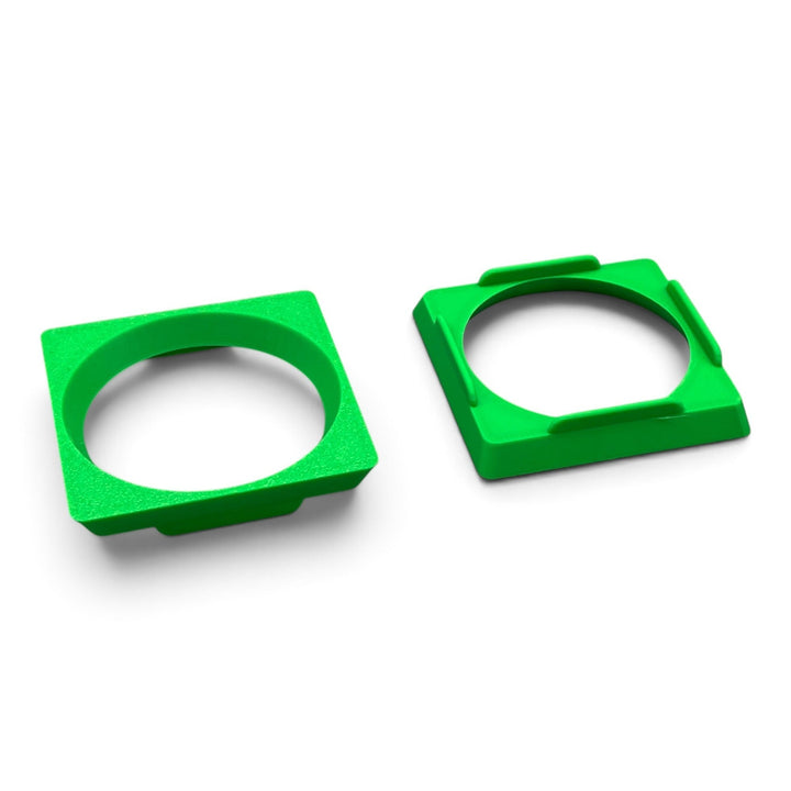 3DTools 60-mm-Lüfter-Adapter aus grünem PETG für Noctua-Lüfter am GeeekPi Low Profile Plus CPU-Kühler