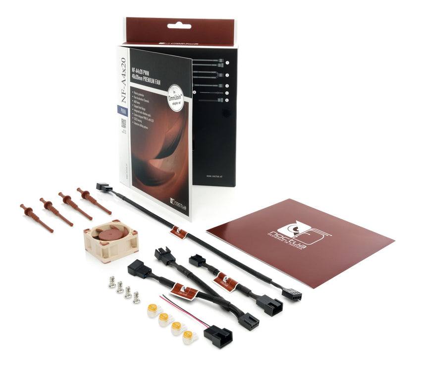 Noctua NF-A4x20 5V PWM Leiser Premium-Lüfter 4-Pin 5V Version - 3DTools