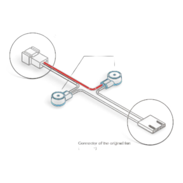 3DTools Noctua NA-JC2 OmniJoin Adapter-Set zur einfachen Verbindung von Lüfterkabeln ohne Abisolieren