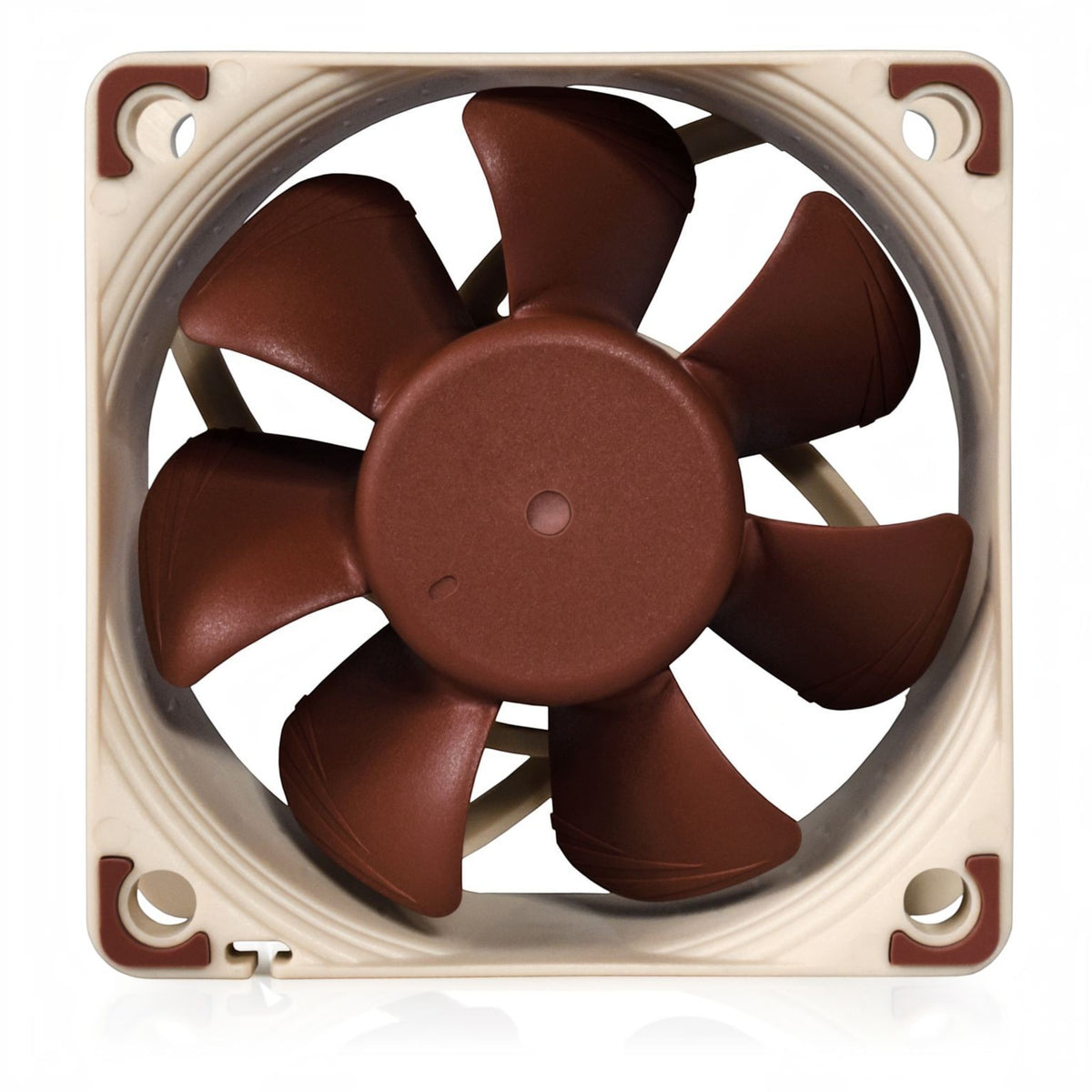 3DTools Noctua NF-A6x25 5V PWM Premium-Lüfter in Beige und Braun mit 60 mm Durchmesser für kompakte Kühlung
