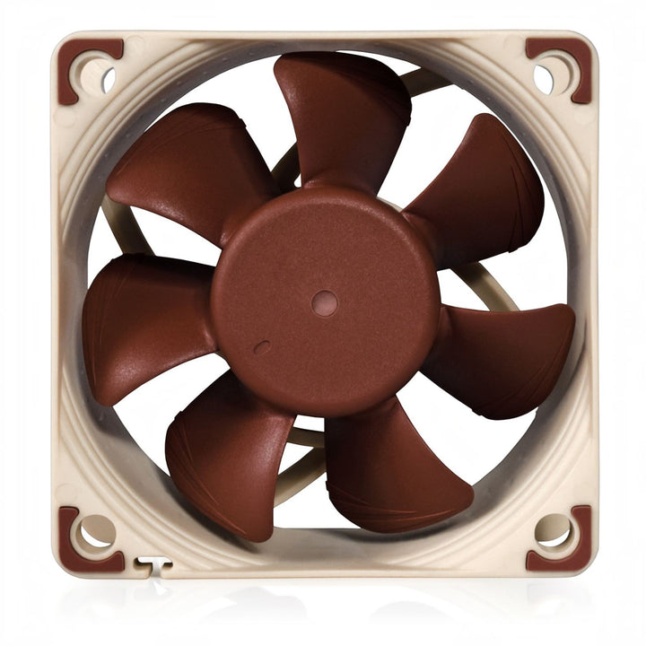 3DTools Noctua NF-A6x25 5V PWM Premium-Lüfter in Beige und Braun mit 60 mm Durchmesser für kompakte Kühlung