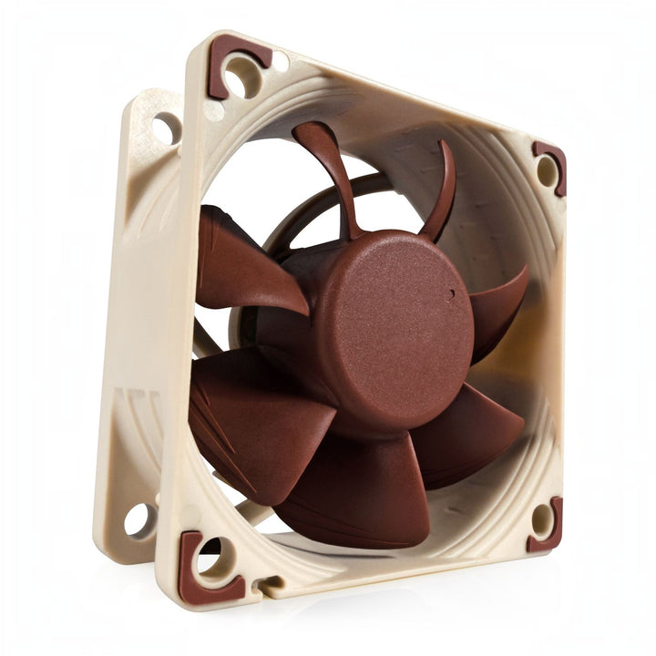 3DTools Noctua NF-A6x25 5V PWM Premium-Lüfter in Beige und Braun mit 60 mm Durchmesser