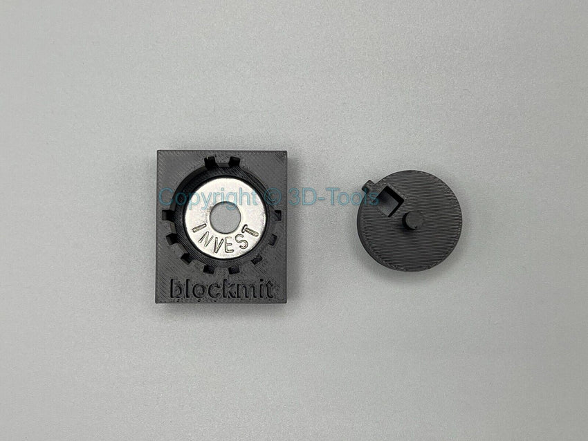 Blockmit V3 Unterlegscheiben stempeln Seed Phrase Wallet Backup Metall BTC