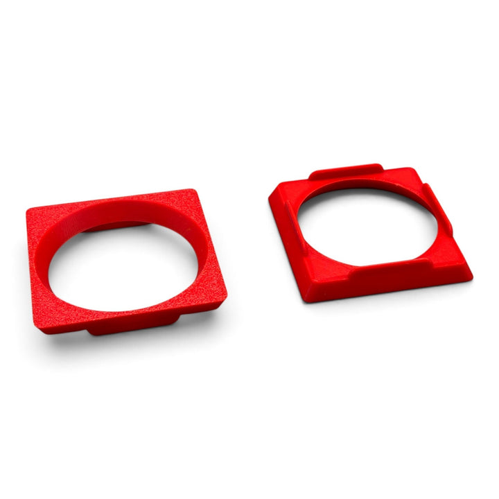 3DTools roter 60-mm-Lüfteradapter aus PETG für GeeekPi Low Profile Plus CPU-Kühler und Noctua-Lüfter