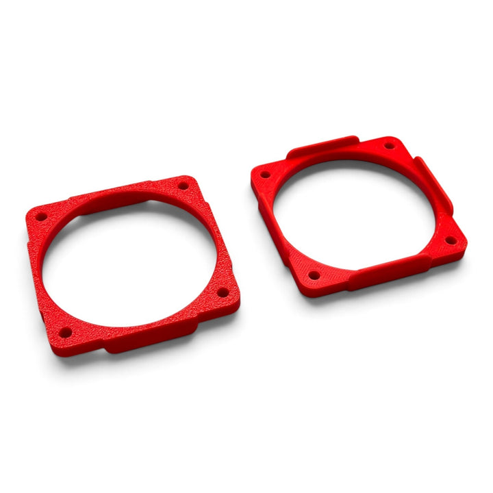 3DTools roter PETG Fan-Adapter für Noctua 60-mm-Lüfter zur Montage am Argon THRML Radiator Cooler