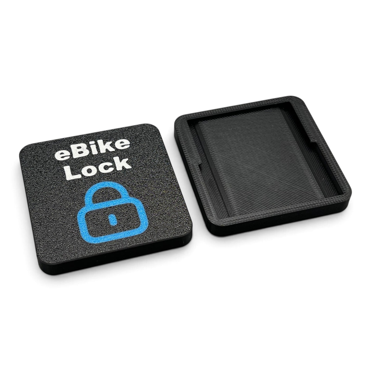 3DTools Schutzkappe für Bosch Intuvia und Nyon BUI255 Displayhalterung mit eBike Lock Aufdruck in Schwarz