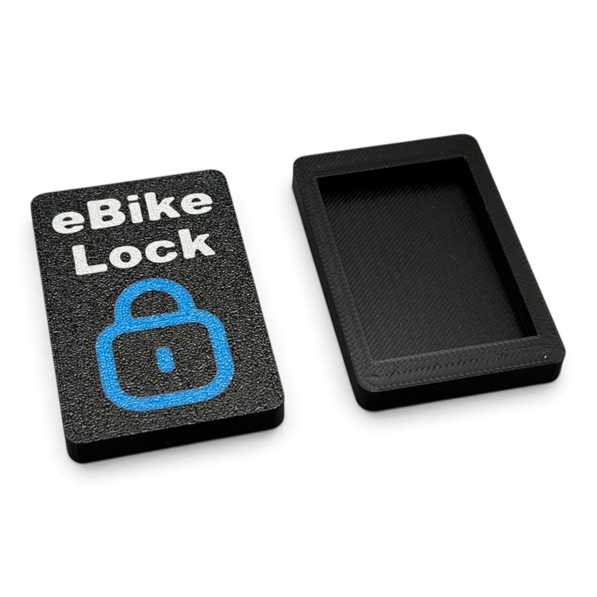 3DTools Schutzkappe für Bosch Kiox 300 und 500 Displayhalterung mit eBike Lock Aufdruck in Schwarz