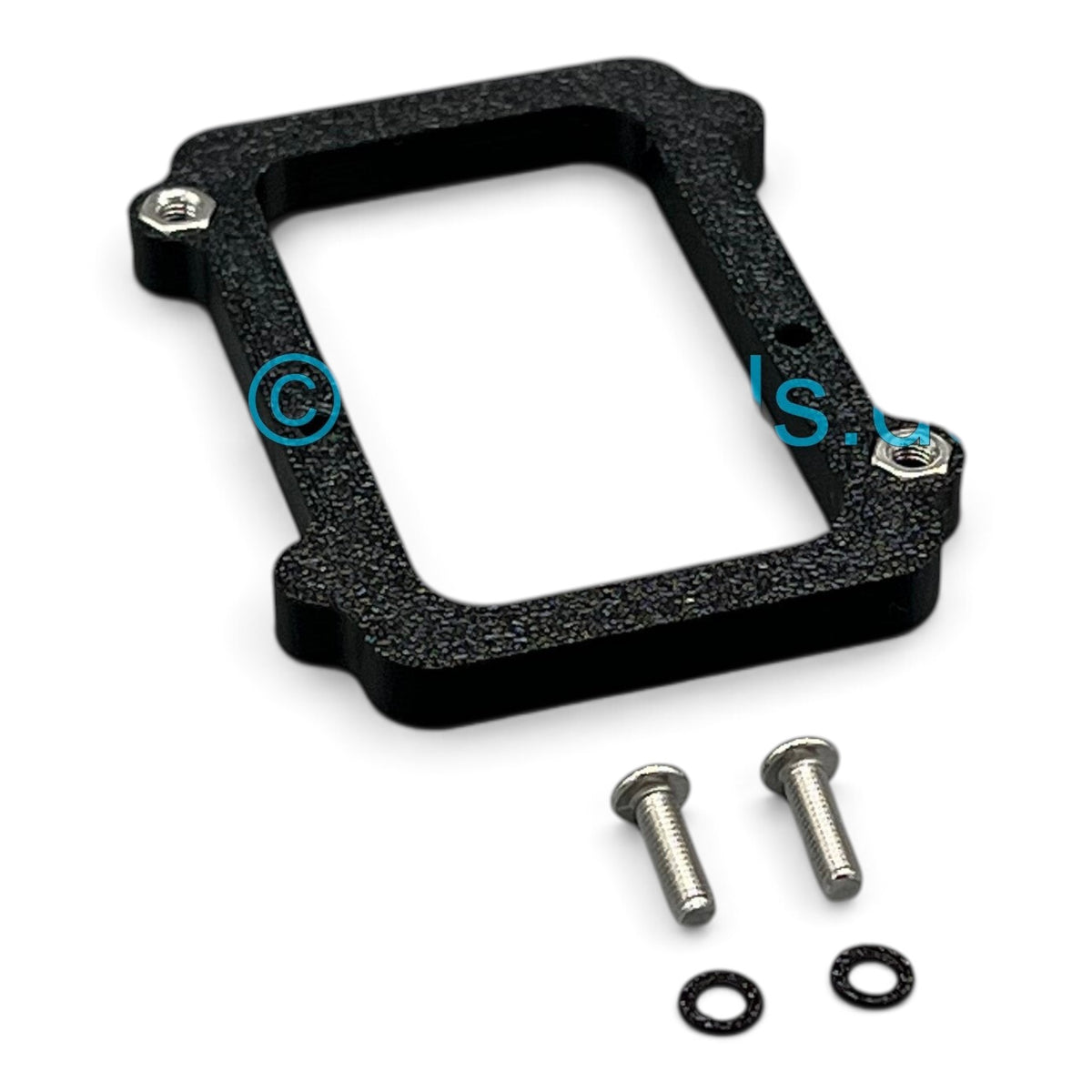 3DTools Sockeladapter aus schwarzem PETG für GeeekPi Low Profile Plus Kühler auf NMAxe Ultra und Gamma Minern