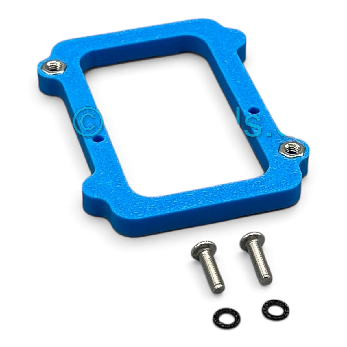3DTools Sockeladapter aus blauem PETG für GeeekPi Low Profile Plus Kühler auf NMAxe Ultra und Gamma Minern