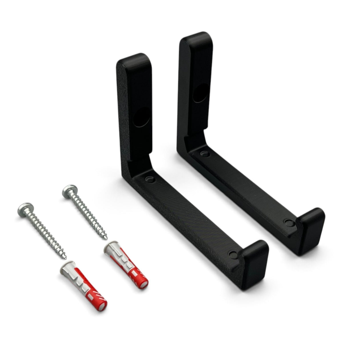 3DTools Wandhalterung Set für AVM FRITZ!Repeater 3000 AX in Schwarz inklusive Fischer DuoPower Montagematerial