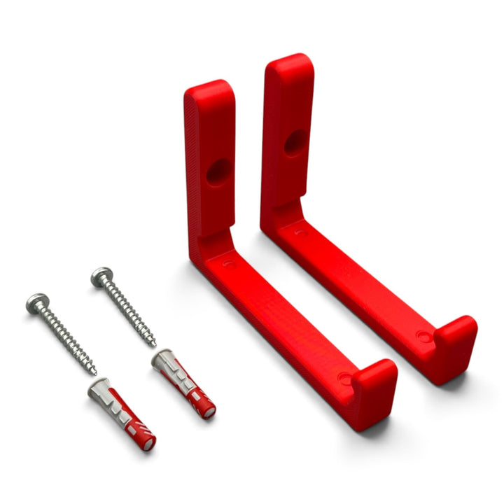 3DTools Wandhalterung in Rot für AVM FRITZ!Repeater 3000 AX inklusive Fischer DuoPower Montageset