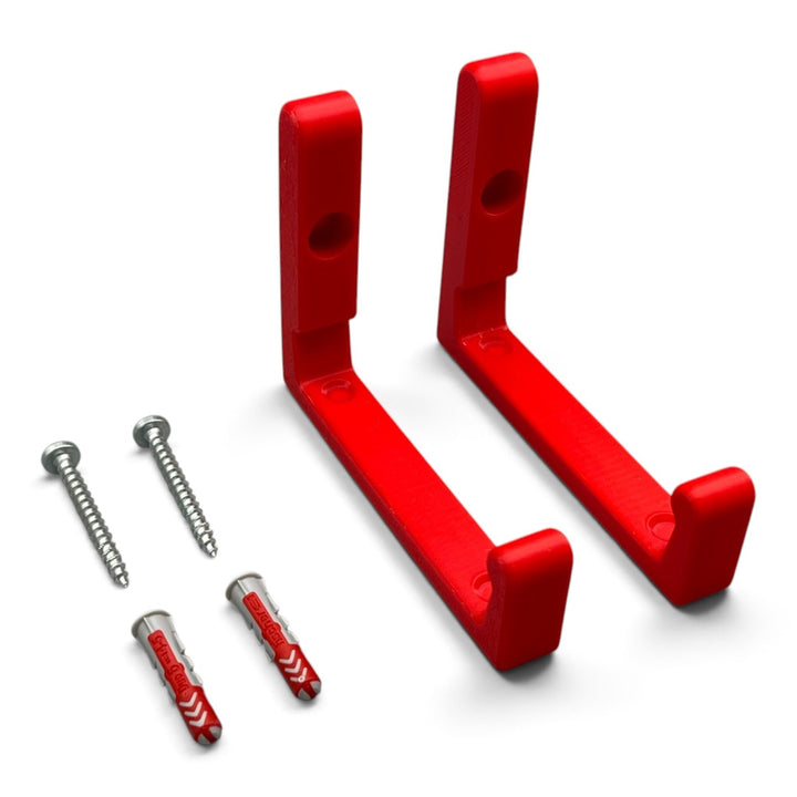 3DTools Wandhalterung in Rot für AVM FRITZ!Repeater 6000 inklusive Fischer DuoPower Dübel und Schrauben