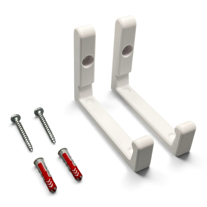 3DTools Wandhalterung Set in Weiß für AVM FRITZ!Repeater 6000 inklusive Fischer Dübel und Schrauben