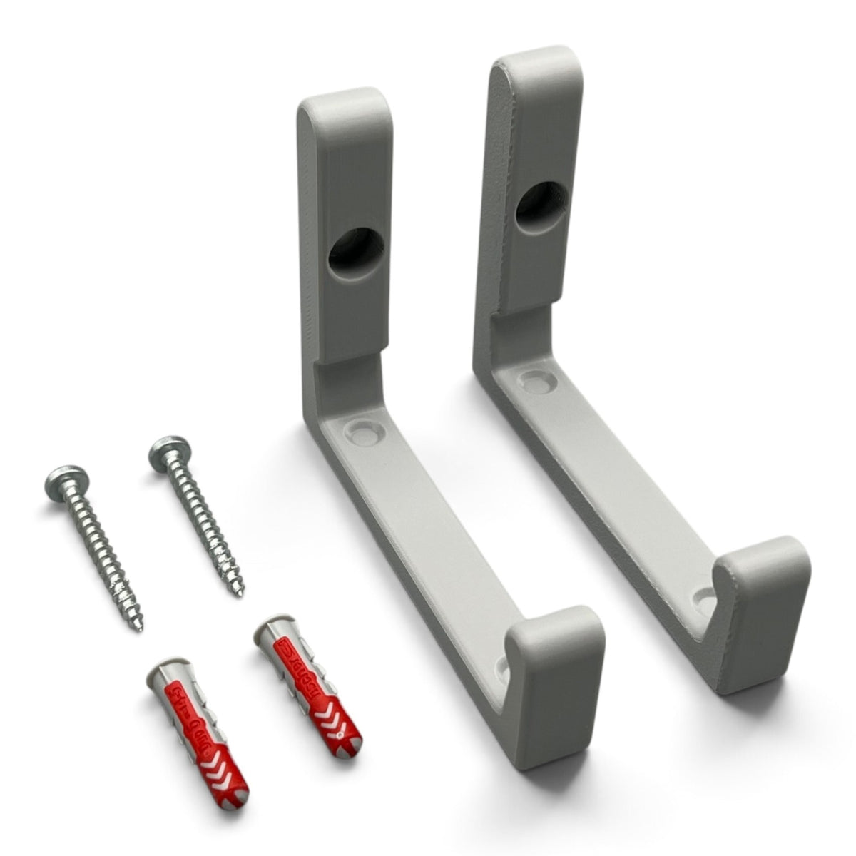 3DTools Wandhalterung Set für AVM FRITZ!Repeater 6000 aus grauem PETG inklusive Fischer DuoPower Montagematerial