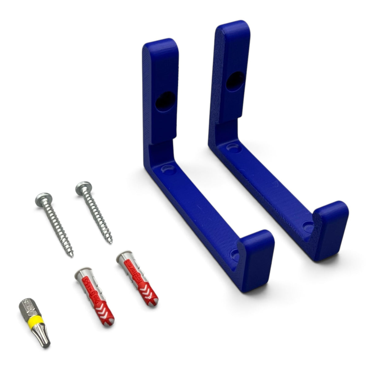 3DTools Wandhalterung Set in Blau für AVM FRITZ!Repeater 6000 inklusive Fischer Dübel und Schrauben