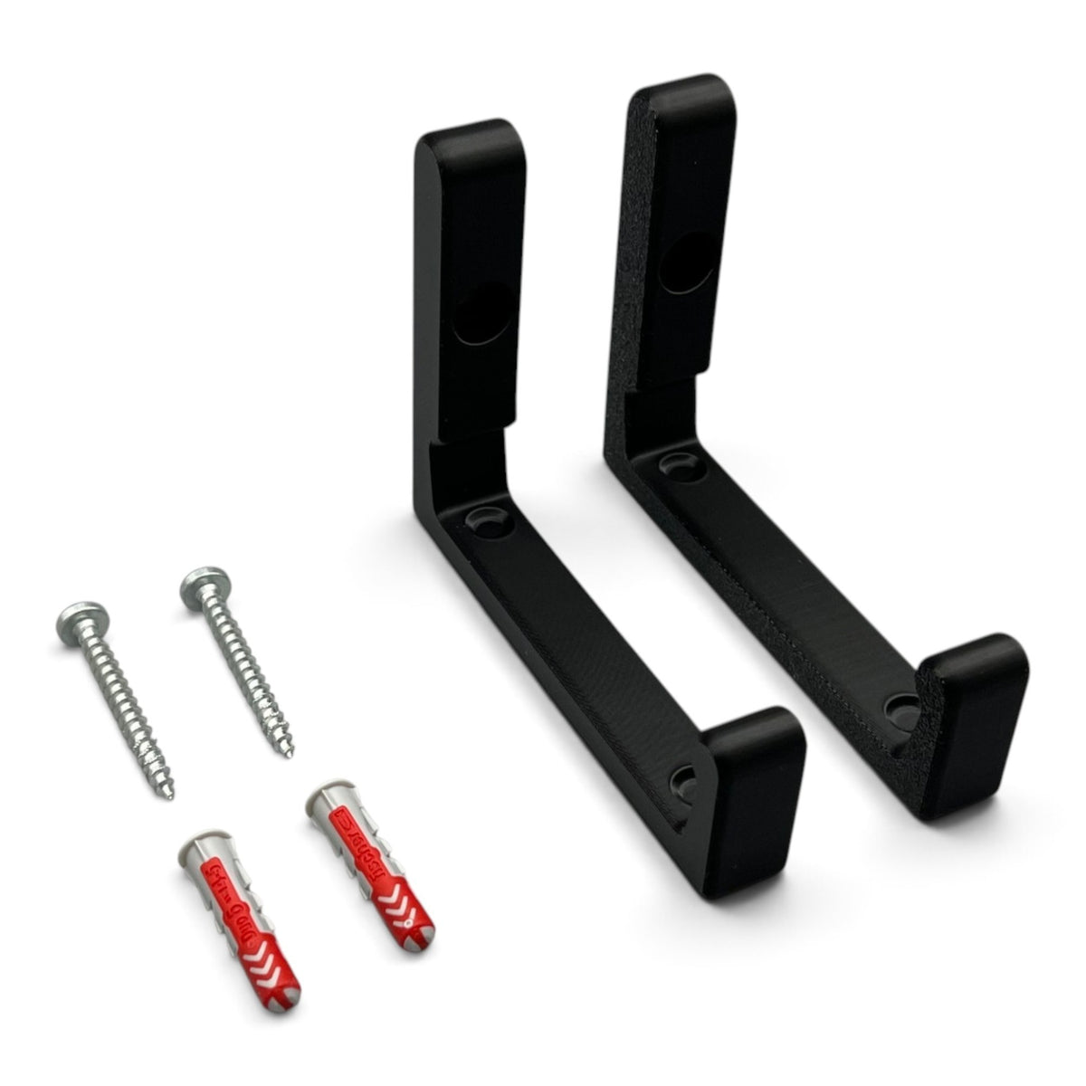 3DTools Wandhalterung Set in Schwarz für AVM FRITZ!Repeater 6000 inklusive Fischer DuoPower Dübel und Schrauben