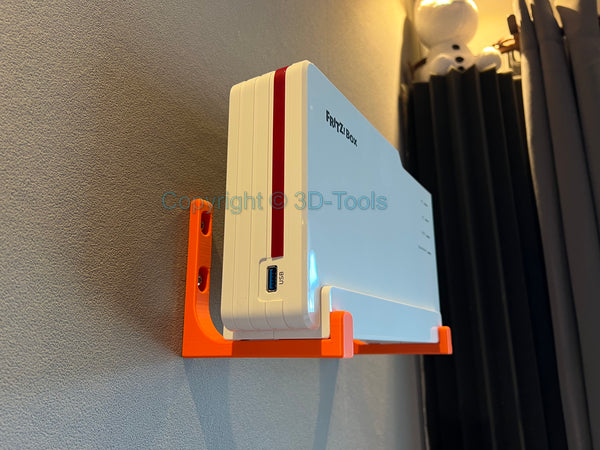 FritzBox 5690 Pro Wandhalterung Halter Wandbefestigung Wandhaken Wandmontage
