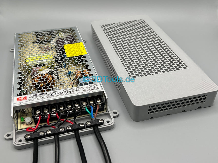 Gehäuse für Schaltnetzteil Mean Well LRS Serie - 3DTools