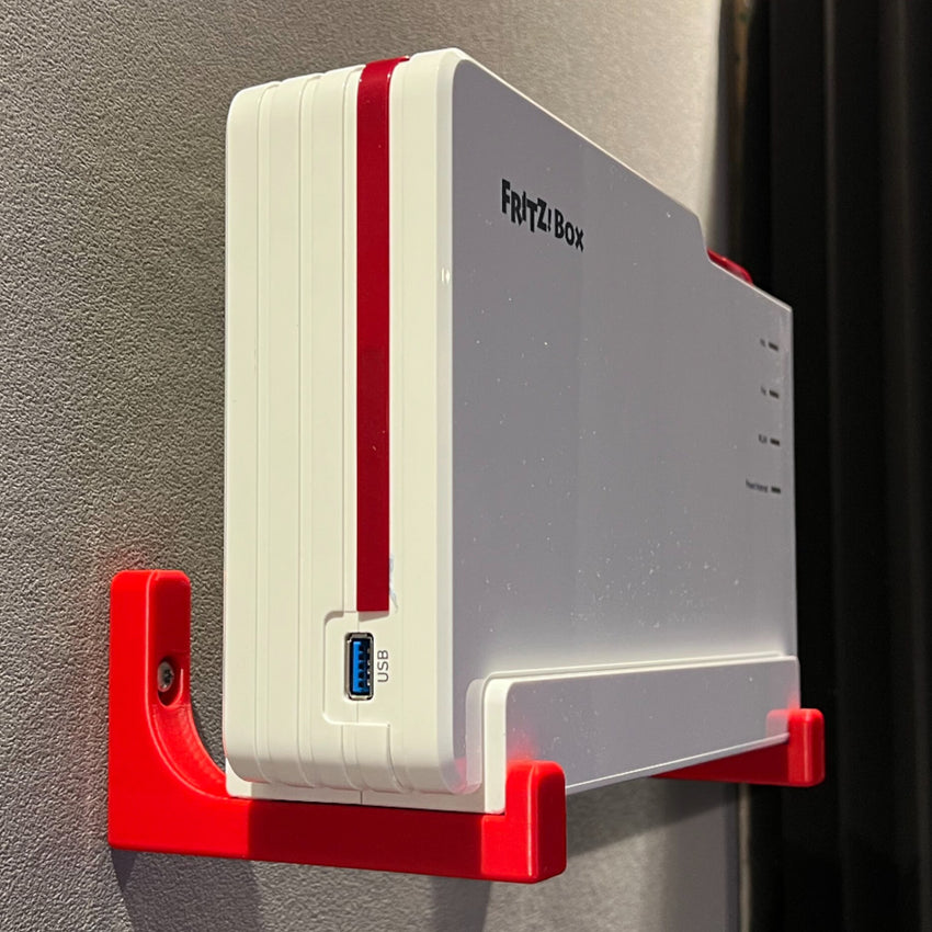 FritzBox 5690 Pro Wandhalterung Halter Wandbefestigung Wandhaken Wandmontage