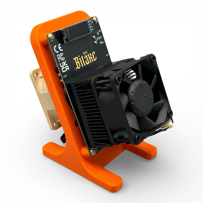 Ständer Halterung passend zu Bitaxe GT 800 Bitcoin Miner & 60mm Noctua Fan - 3DTools