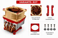 Bitaxe Premium Cooling Set – Variante Rot