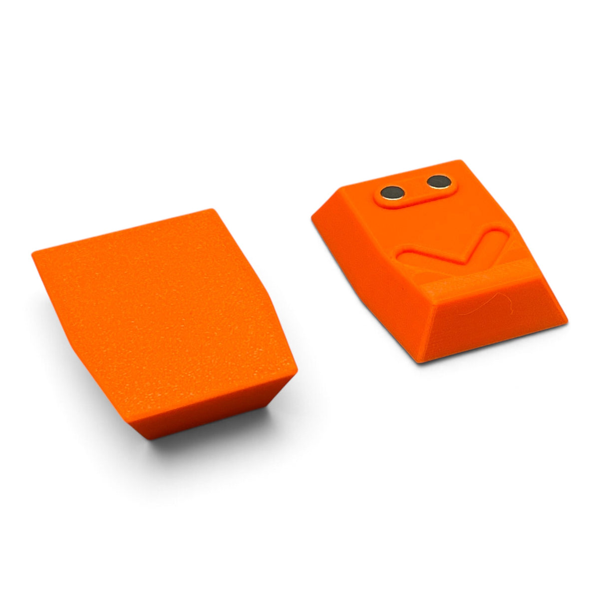PLEXONE magnetische Schutzkappe für Bosch Kiox BUI330 – Standard Orange, Vorder- und Unterseite derselben Kappe