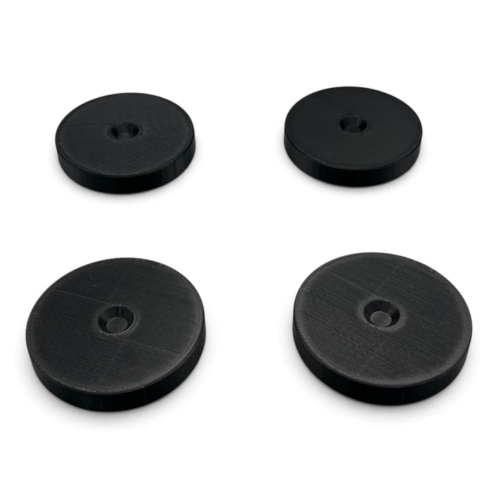 Standfüße 4er-Set aus PETG in schwarz